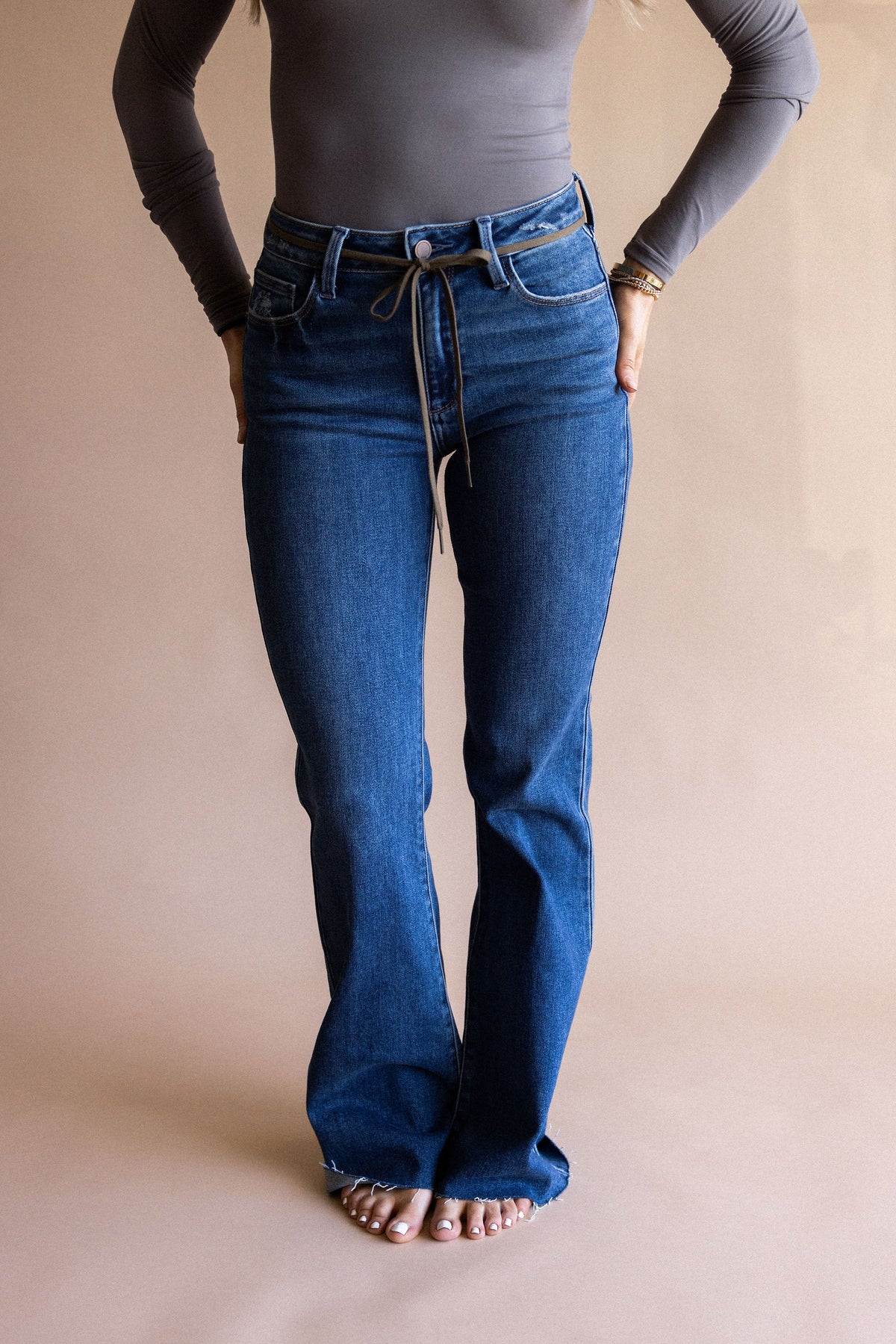 JBD Dark Wash Flare Denim