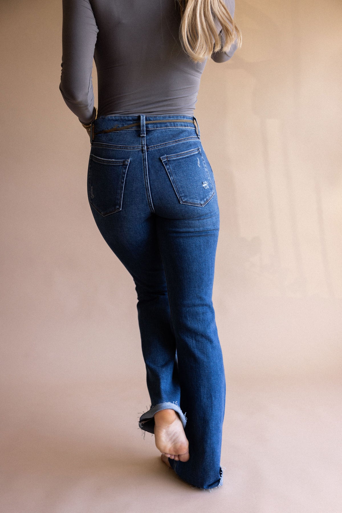 JBD Dark Wash Flare Denim